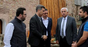 Genel Sekreter Gündoğdu, Karabali Meydanı projesini inceledi