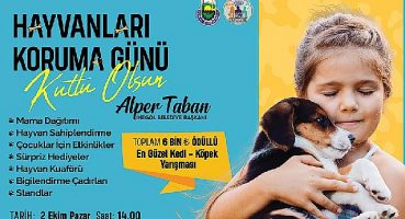İnegöl’de Hayvanları Koruma Günü Etkinliği