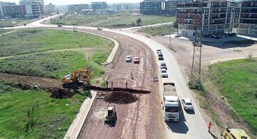 Kartepe Altunhisar ve Keser Caddelerinde üst yapıya başlandı
