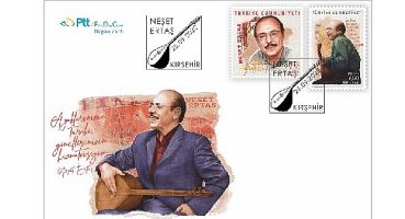 PTT’den “Neşet Ertaş Konulu Anma Pulu ve İlk gün Zarfı
