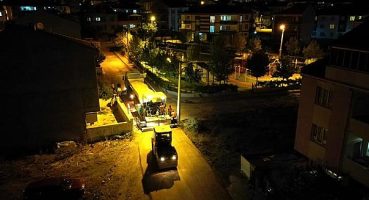 Yeni Mahallede 27 Sokakta Sathi Kaplama Çalışması Başladı