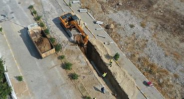 Aydın Büyükşehir Belediyesi Buharkent’in Altyapısını 220 Milyonluk Yatırımla Baştan Sona Yenilemeye Başladı