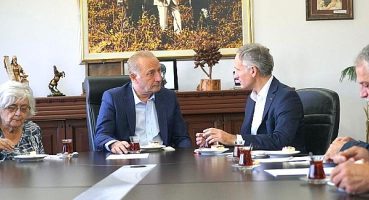 Başkan Atabay Kardeş Şehir Laubach’tan Gelen Misafirleri Karşıladı