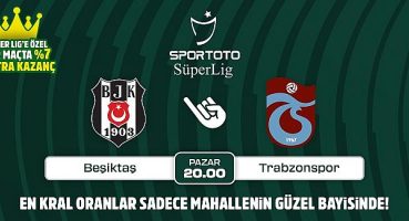 Beşiktaş-Trabzonspor derbisinin Kral Oranlar’ı sadece Mahallenin Güzel Bayisinde
