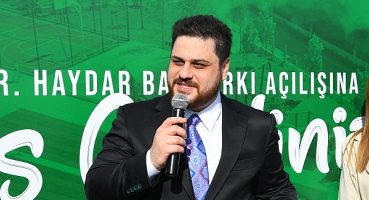 Beylikdüzü’nde Prof. Dr. Haydar Baş Parkı açıldı