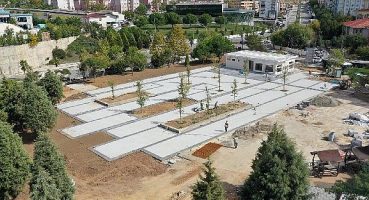 Çayırova Cumhuriyet Mahallesi Parkı’nda sona doğru