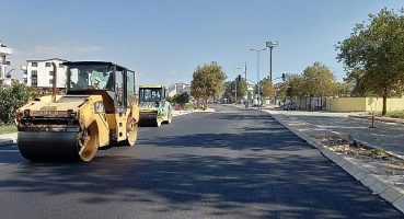 Darıca Atatürk Caddesi’ne 11 bin ton asfalt seriliyor