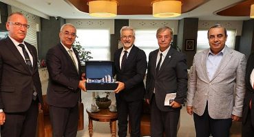 DSP Genel Başkanı Aksakal’dan Başkan Erdem’e ziyaret