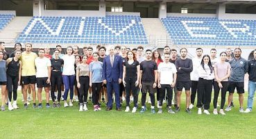 EÜ 20 Mayıs Stadyumu çimleri yeni sezona hazır