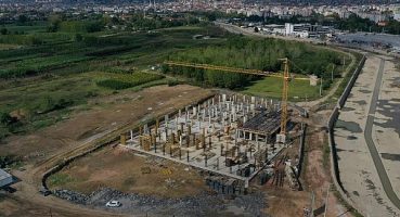 Gıda Üretim Tesisinin kolon imalatları sürüyor