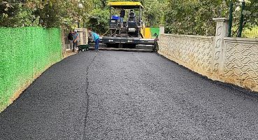 Kartepe Uzuntarla’da Altyapı Sonrası Asfalt Serimi