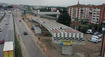 Kuruçeşme Tramvayı’nda 72 kirişin montajı tamamlandı
