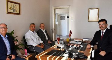 Malkara Belediye Başkanı Uluş Yurdakul’dan Malkara İlçe Müftüsü Sacit Ekerim’e Ziyaret