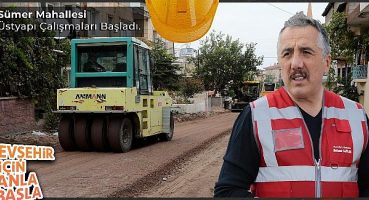 Nevşehir Sümer Mahallesi’nde Üstyapı Çalışmaları Başladı