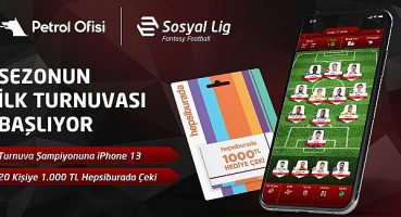 Petrol Ofisi Sosyal Lig’de rekabet turnuva heyecanı ile devam ediyor