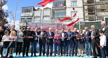 Recep Türkoğlu Spor Salonu açıldı