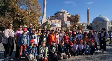 Tepe Savunma ve Güvenlik TEGV’li çocuklarla İstanbul’un tarihi yerlerini gezdi