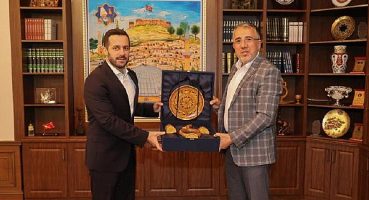 Tüşk Başkanı Çetinkaya’dan Belediye Başkanı Savran’a Ziyaret