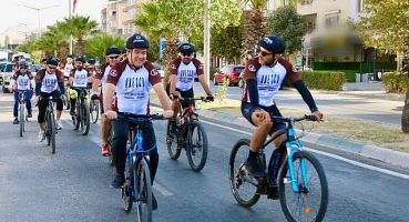 UNESCO Dünya Mirası Yolunda Bisiklet Turu’nun 8. Bergama’dan start aldı