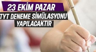 Üniversiteye Hazırlanan Öğrenciler İçin Tyt Simülasyonu Yapılacak