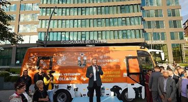 Üsküdar’da sokak hayvanlarına tam teşekküllü Mobil hastane