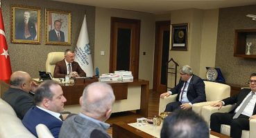 Başkan Büyükakın, KOTO yönetimini konuk etti