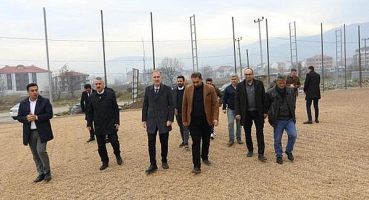 Başkan Taban’dan Yeni Saha Müjdesi