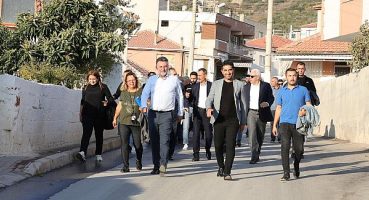 Bayraklı’ya bir ayda 500 ton asfalt