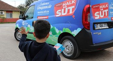 Çocuklar Halk Süt ile büyüyor