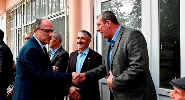 Hemit, Yılanlı ve Yaylagöne Mahalleleri Arası SSB Beton Yol Hizmete Sınuldu