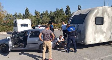 İnciraltı Kent Ormanı’ndaki karavanlar kaldırıldı