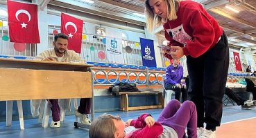 Kocaeli Büyükşehir Spor Okulları öğrencileri testten geçti