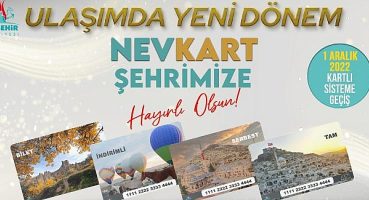Nevşehir’de Şehir İçi Ulaşımda Kartlı Ödeme Sistemi 1 Aralık’ta Başlıyor