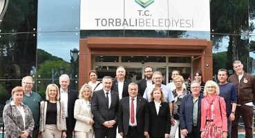 Torbalı’ya sınırlar ötesinden ziyaret: Alman kardeş kent yöneticileri Torbalı’da