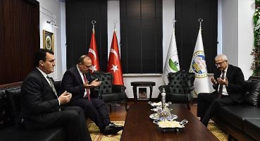 Başkan Dündar, taziyeleri kabul etti