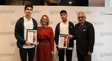 Darüşşafaka’nın rekortmen koşucuları madalya töreninde buluştu