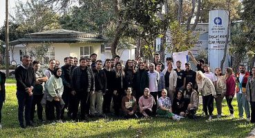 Gençlik Merkezine son dokunuşları gençler yaptı