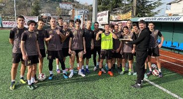 Gürcistan U-17 Futbol Takımı “Aragvelebi” Spor Kenti Gölcük'te Kamp Yaptı