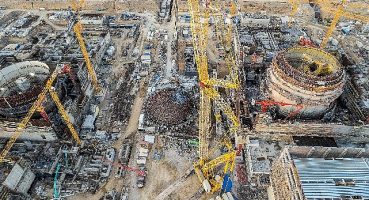 Akkuyu Ngs'de 1'inci Güç Ünitesinde İç Koruma Kabuğunun Montajı Tamamlandı