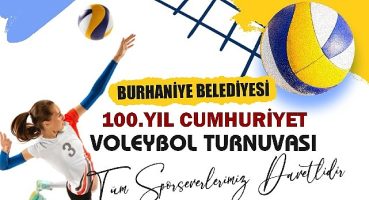 Burhaniye'de Voleybol Heyecanı Başlıyor