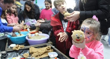 Çocuklar, Mutlu Çocuk Saatleri'nde gönüllerince eğlendi