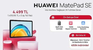 Hafif, akıllı ve güçlü: HUAWEI MatePad SE