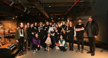 Müzede ritim atölyesine katıldılar