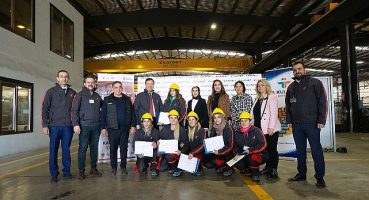 Sanayide Kadın Eli Projesi ile Kaymet'te istihdama kazandırılan kadın çalışanlar sertifikalarını aldı