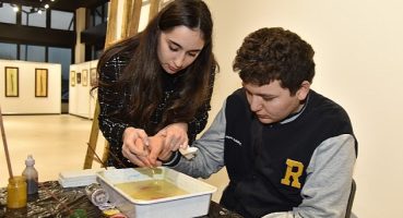 Özel Çocuklar Kartepe'de Ebru Sergisini Gezdi
