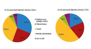TÜİK: Araştırma-Geliştirme (Ar-Ge) harcaması 2021 yılında 101 milyar 738 milyon TL'ye yükseldi