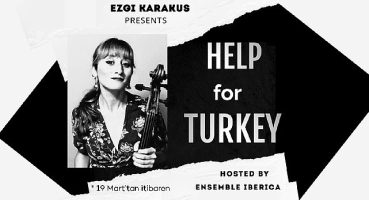 Türkiyenin Dijital Sahnesi Sahneport, Çellist Ezgi Karakuş ve Ensemble Iberica İşbirliğiyle Depremzedelere Yardım Konseri