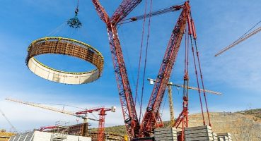 Akkuyu NGS'nı̇n 2'nci Ünitesi'nde İç Koruma Kabuğunun Dördüncü Katmanının Kurulumu Tamamlandı