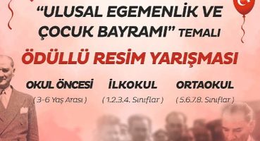 Aydın Büyükşehir Belediyesi'nden 23 Nisan Temalı Ödüllü Resim Yarışması