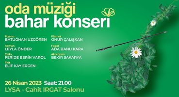 Oda Müziği Bahar Konseri LYSA'da!